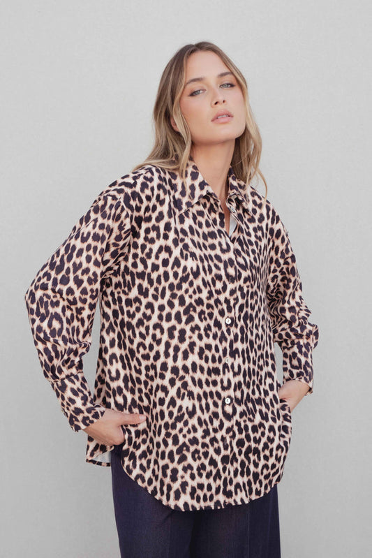 Camisa Estampado Animal Print