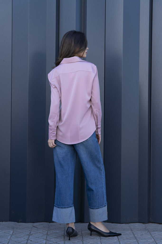 Camisa Lilás Poder Suave