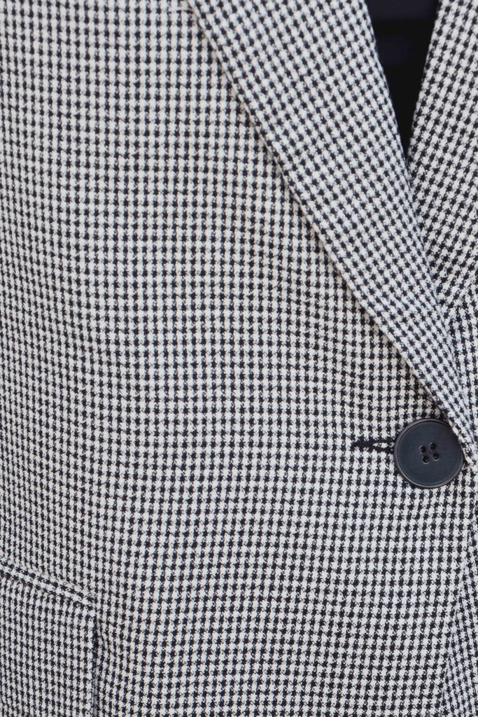 Blazer Padrão Pied-de-Poule