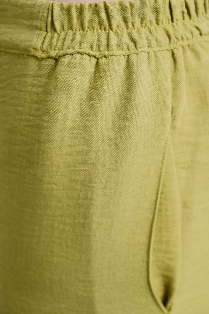 Calça Fluida com Elástico