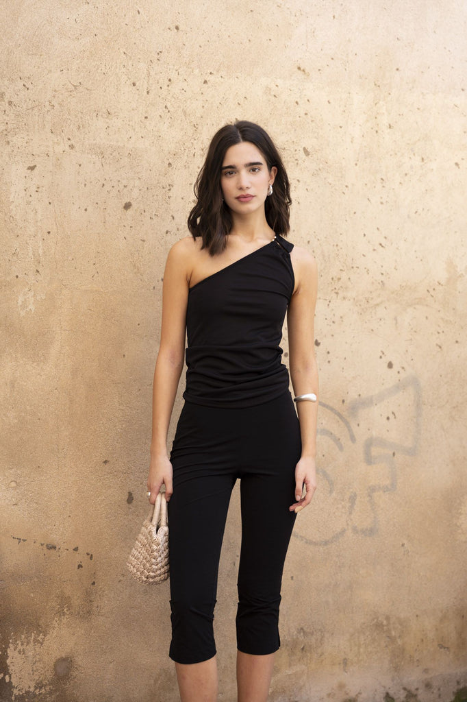 Top Assimétrico de Alça Única