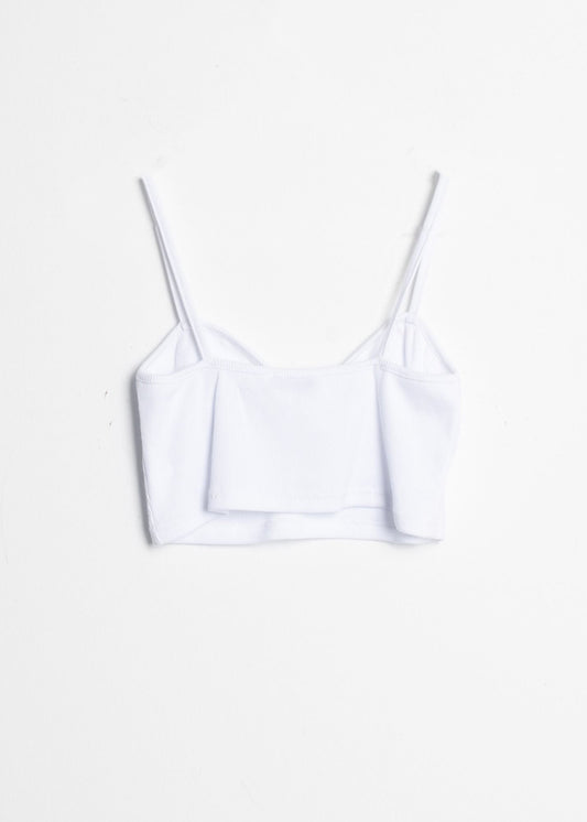 Top Canelado Franzido