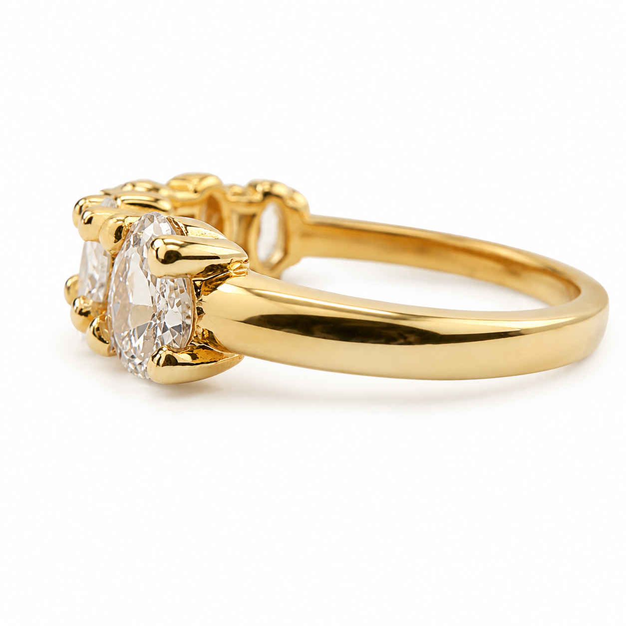 Anel Essência gota de zircônia delicada feminina
