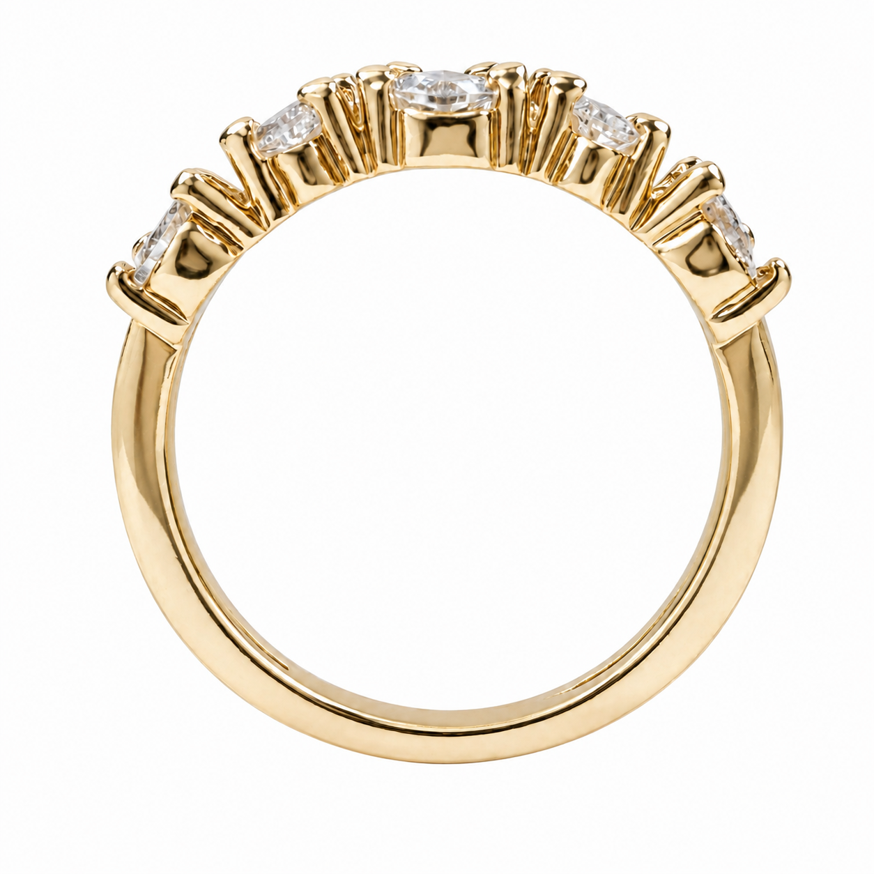Anel Essência gota de zircônia delicada feminina