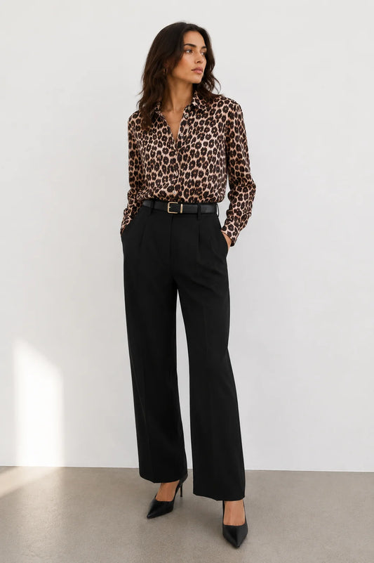 Camisa Animal Print Essencial