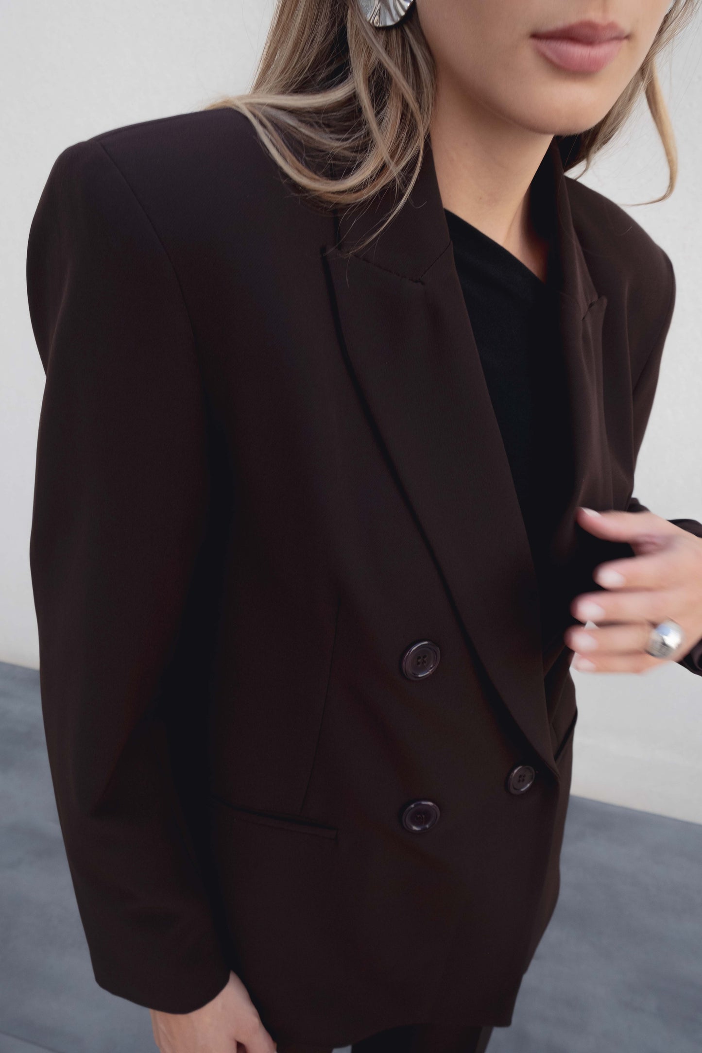 Blazer Oversize Cruzado