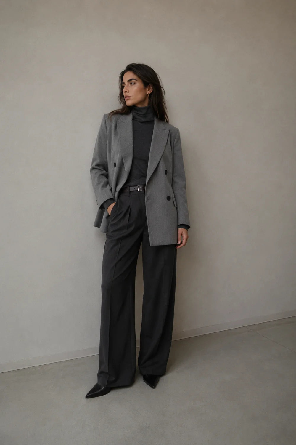 Blazer feminino risca de giz – Sinjly