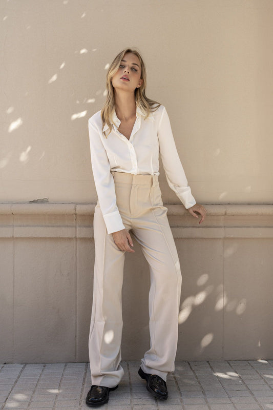 Pantalona de Cintura Alta