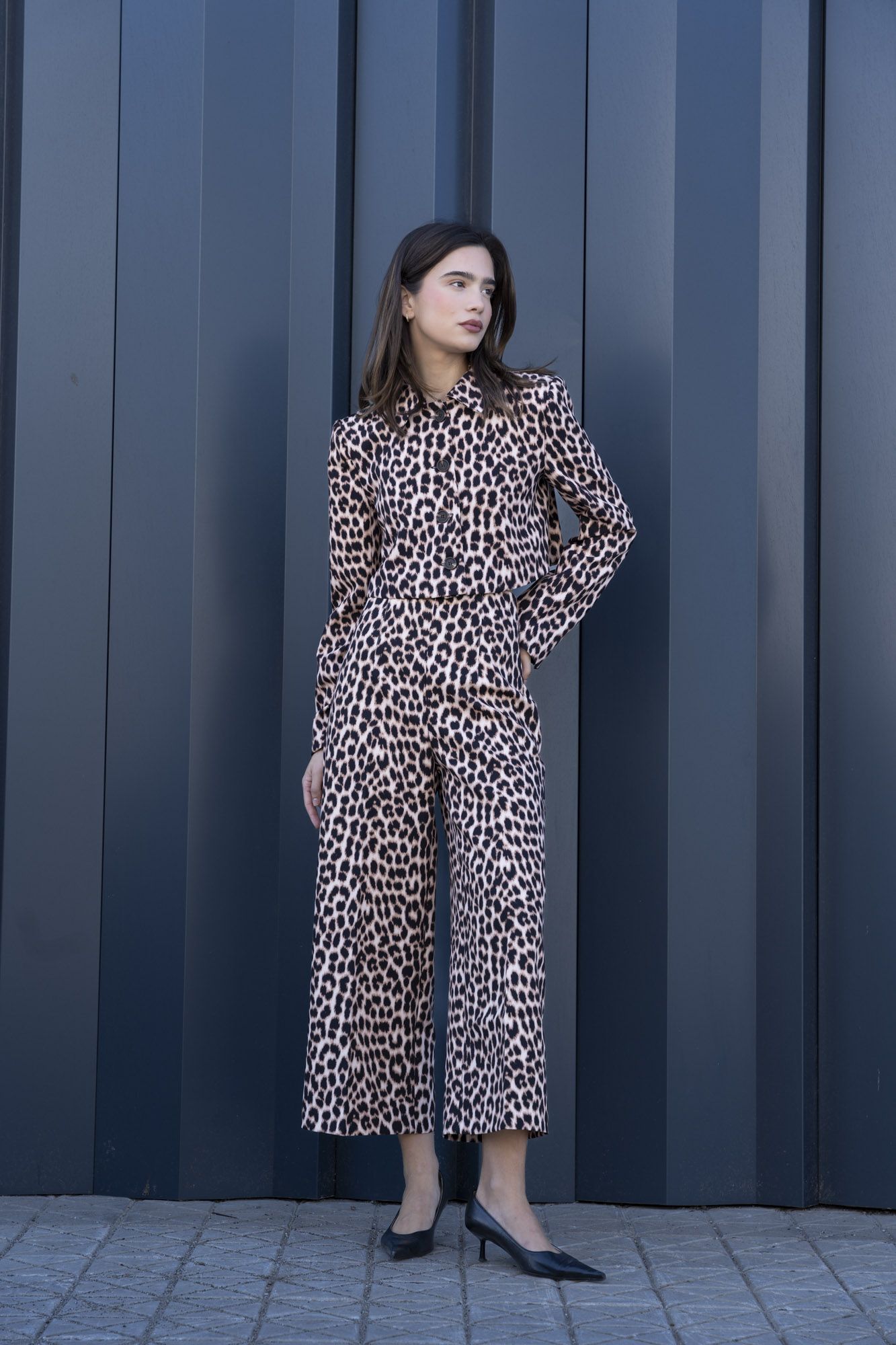 Jaqueta Estampado Animal Print