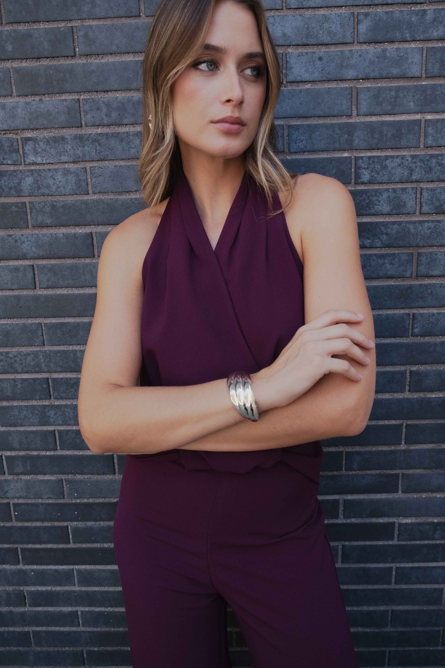 Macacão Halter com Nó