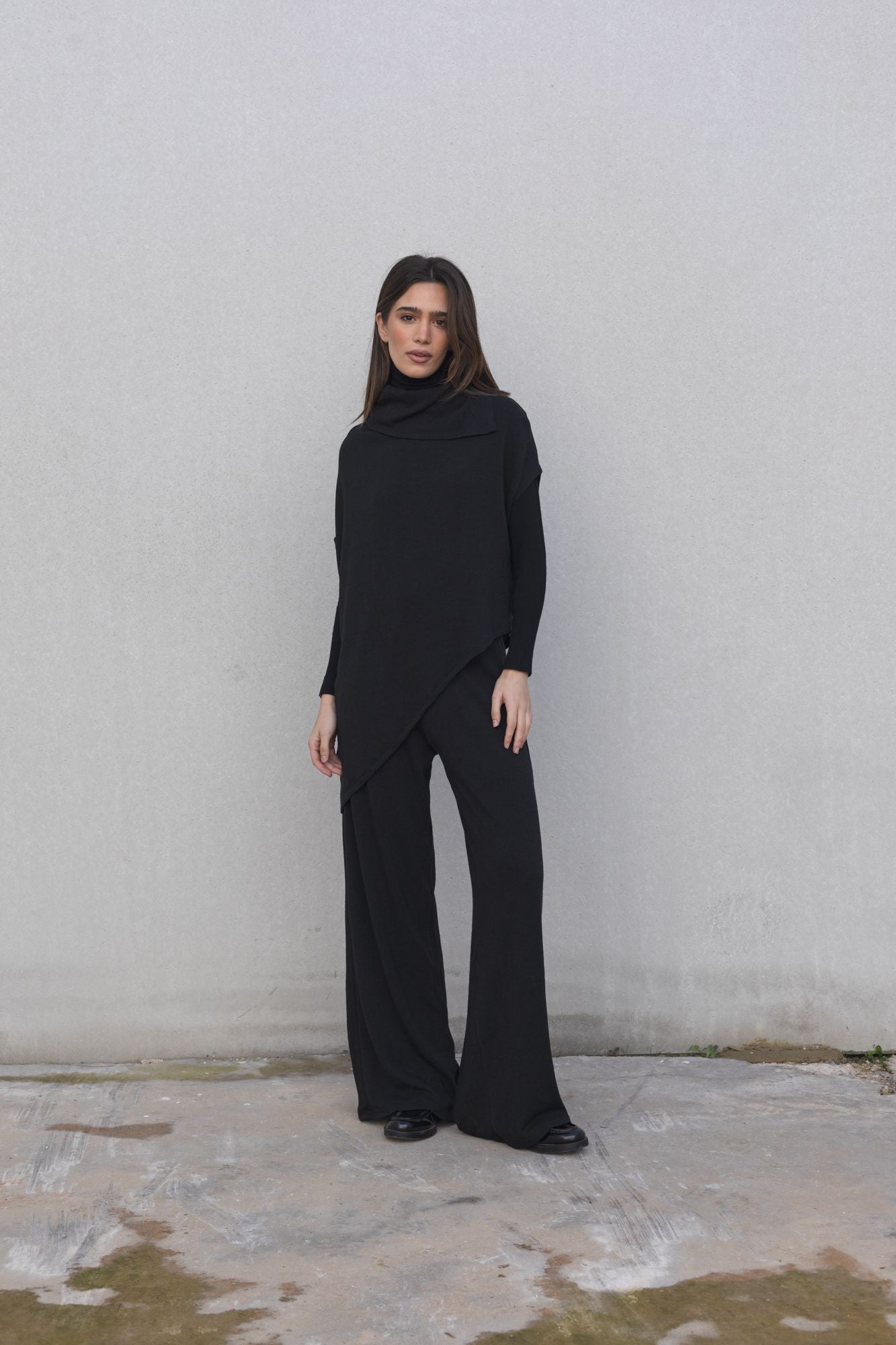 Calça Larga em Malha