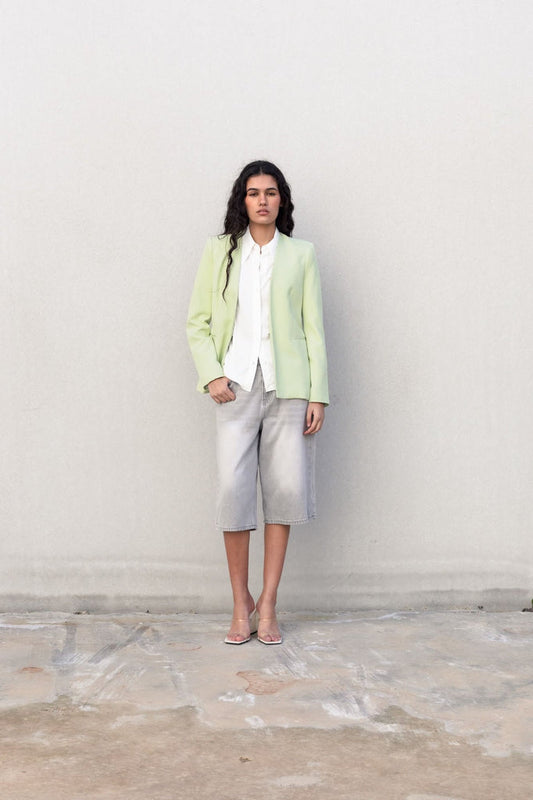 Blazer  Moderno sem Lapela