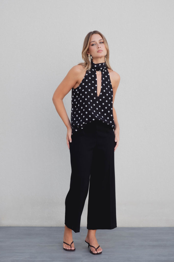 Top Halter com Poás