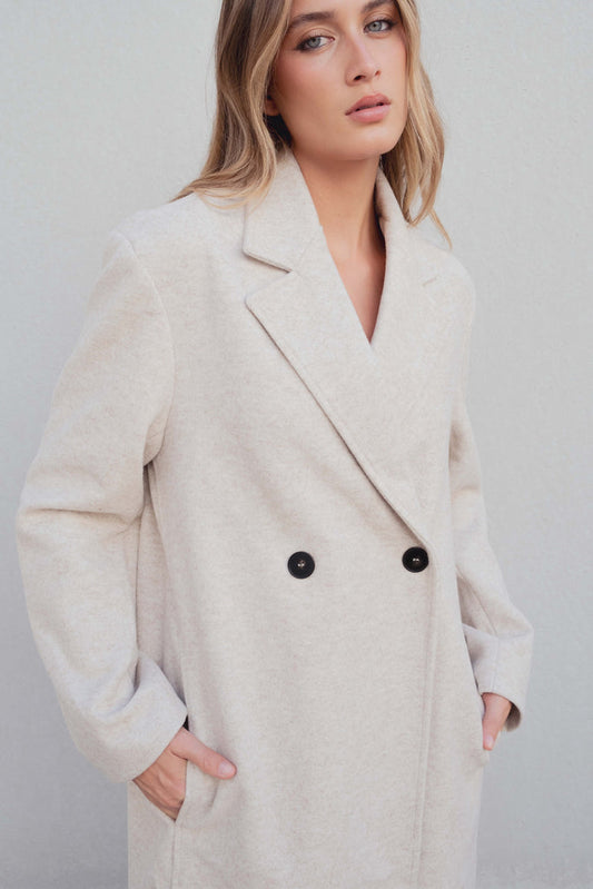 Casaco Cruzado Elegante