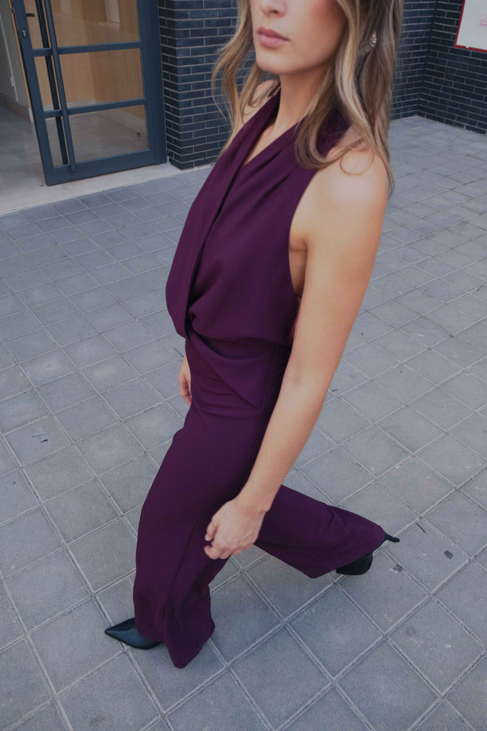 Macacão Halter com Nó