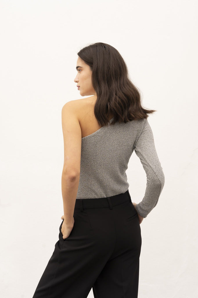 Top Prata Noite Chic