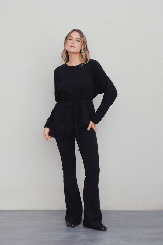 Suéter Fluido com Cinto