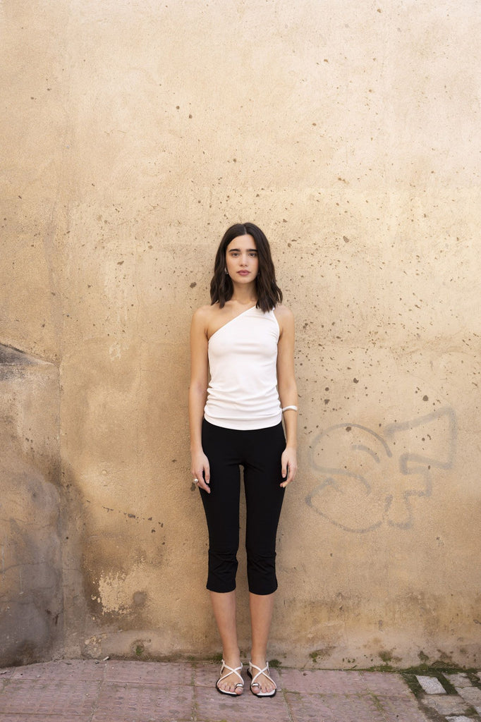 Top Assimétrico de Alça Única