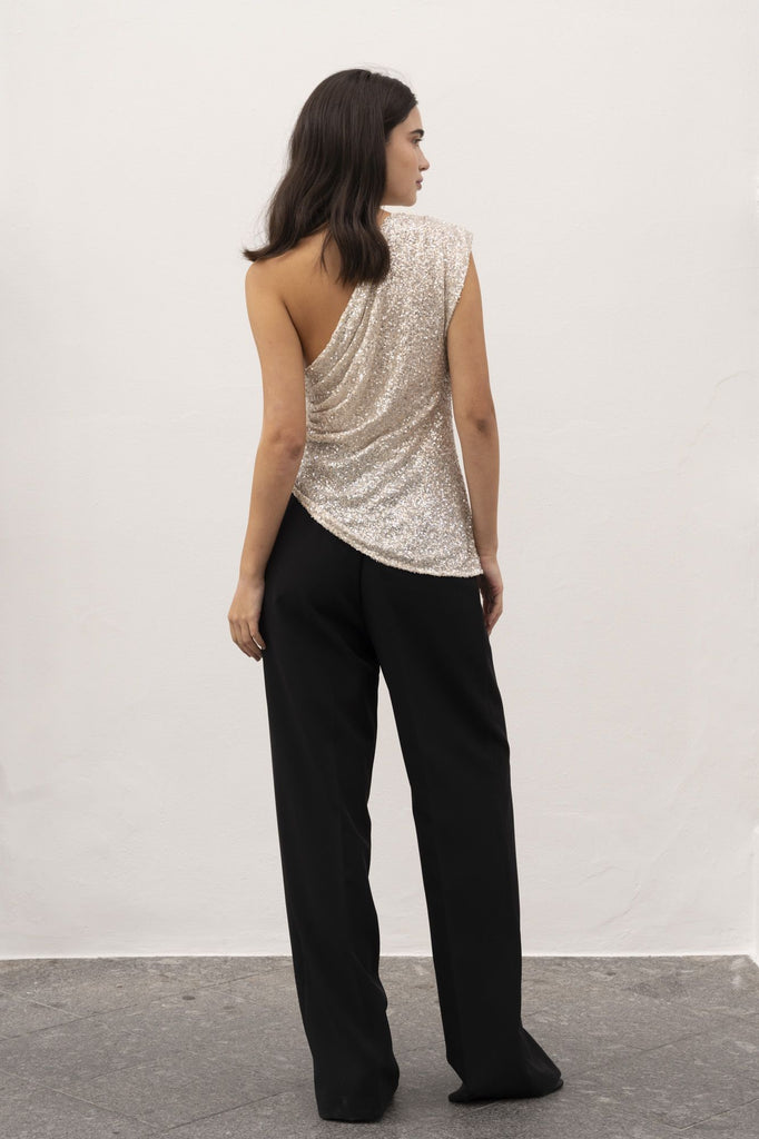 Top Assimétrico Elegante