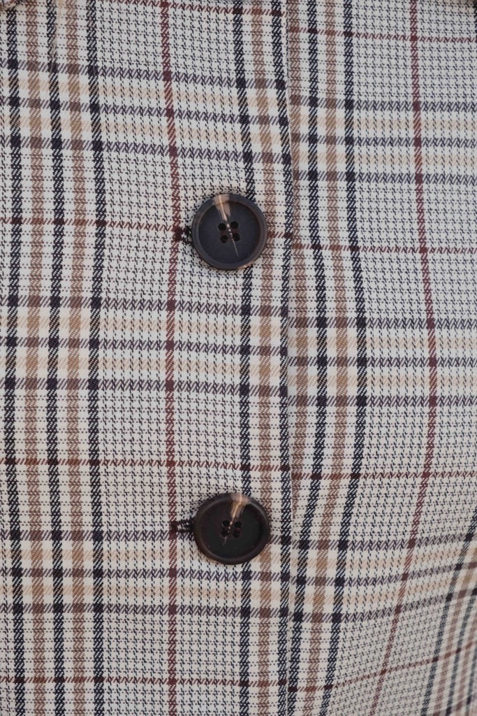 Jaqueta Cropped Xadrez