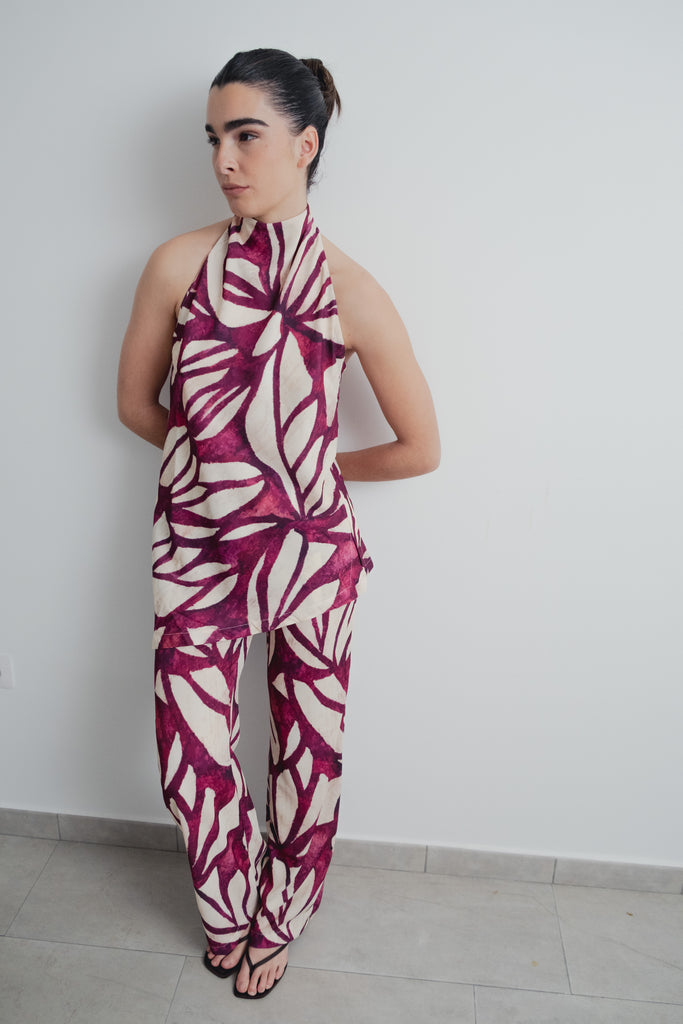 Calça Fluida Estampada