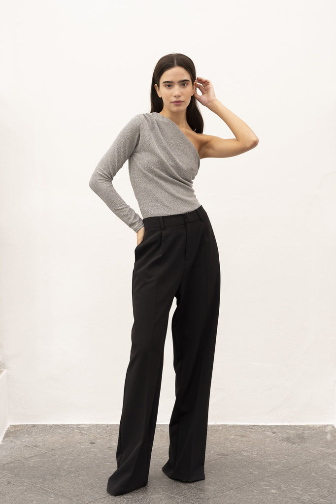 Top Prata Noite Chic