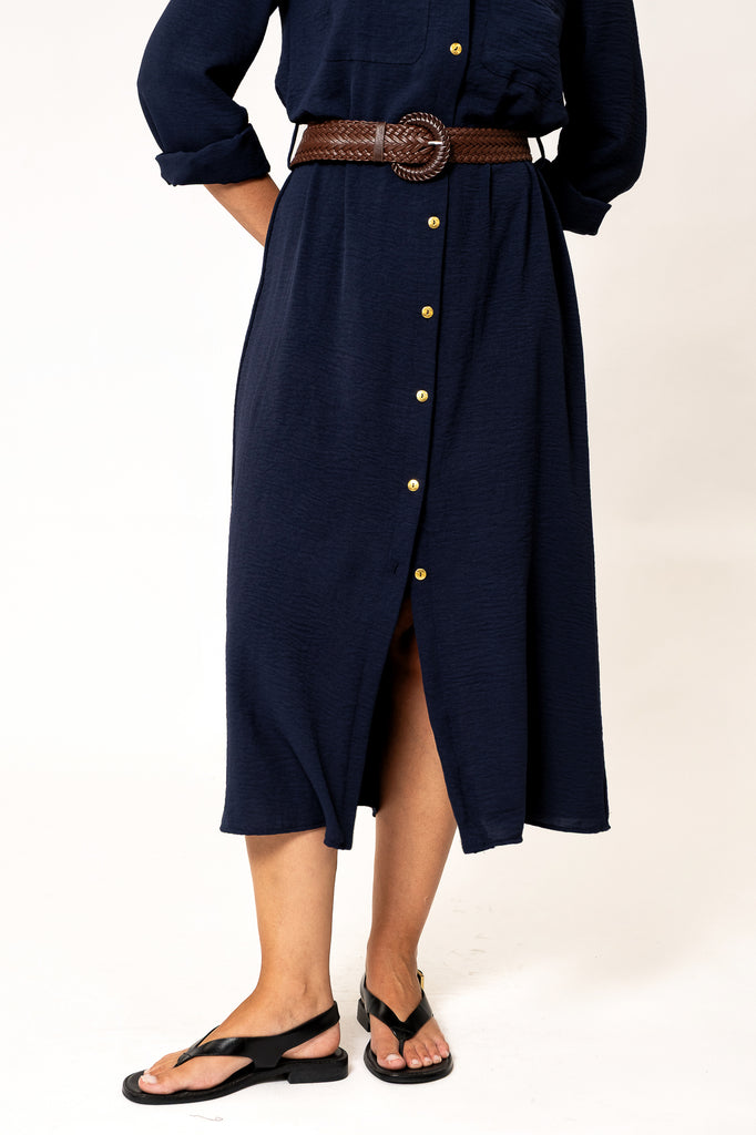 Vestido Camiseiro Elegante