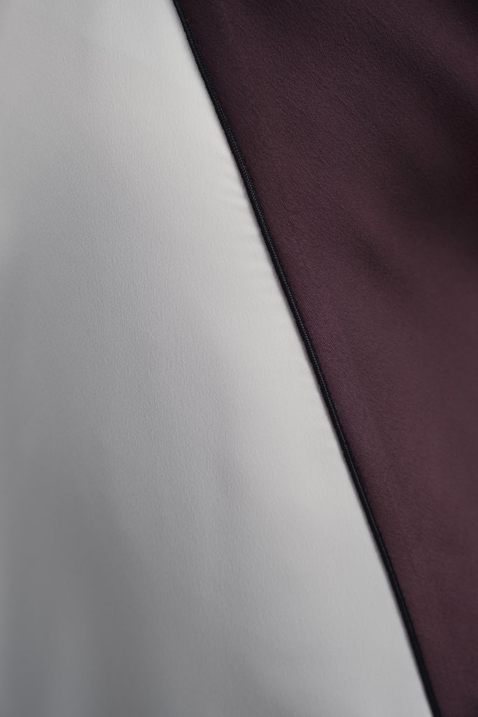 Vestido Midi Combinado