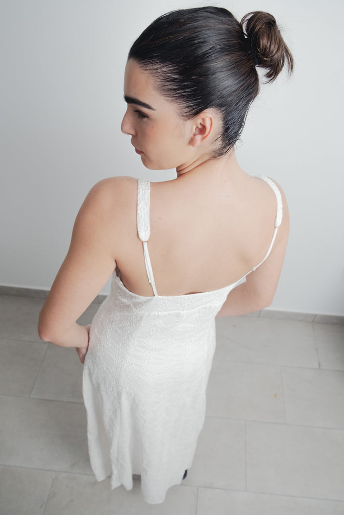 Vestido Midi Vazado