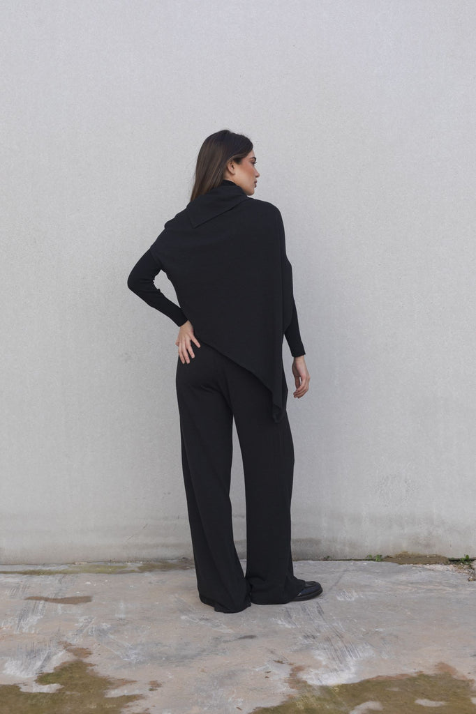 Calça Larga em Malha