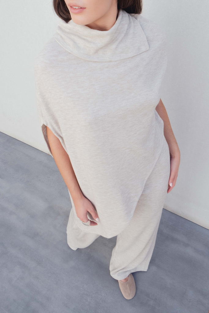 Calça Larga em Malha