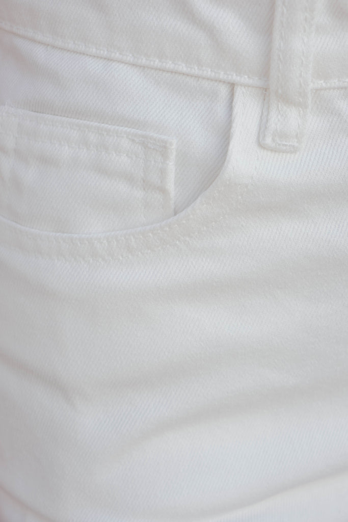 Jeans Wide Leg Cintura Média Comprimento Total