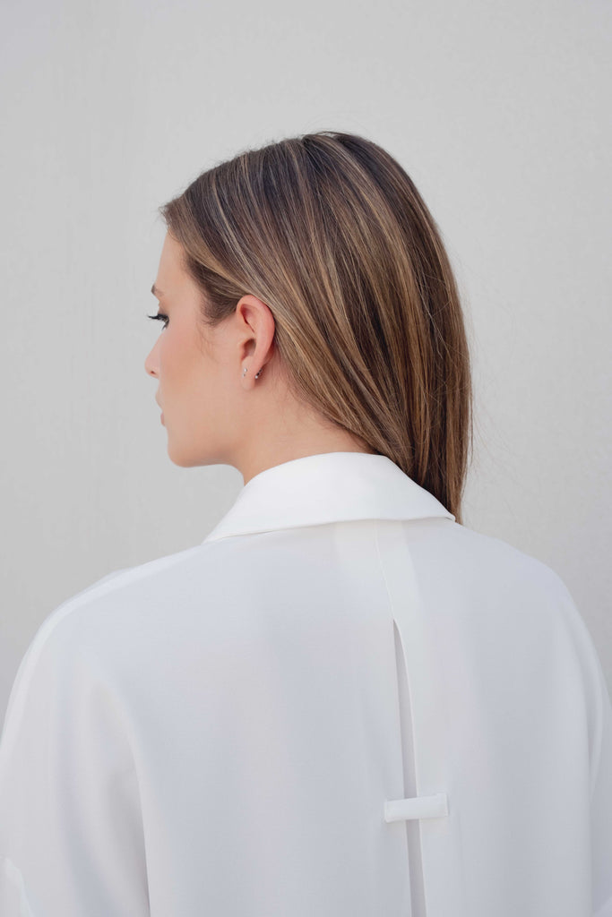 Camisa com Manga Dobrada