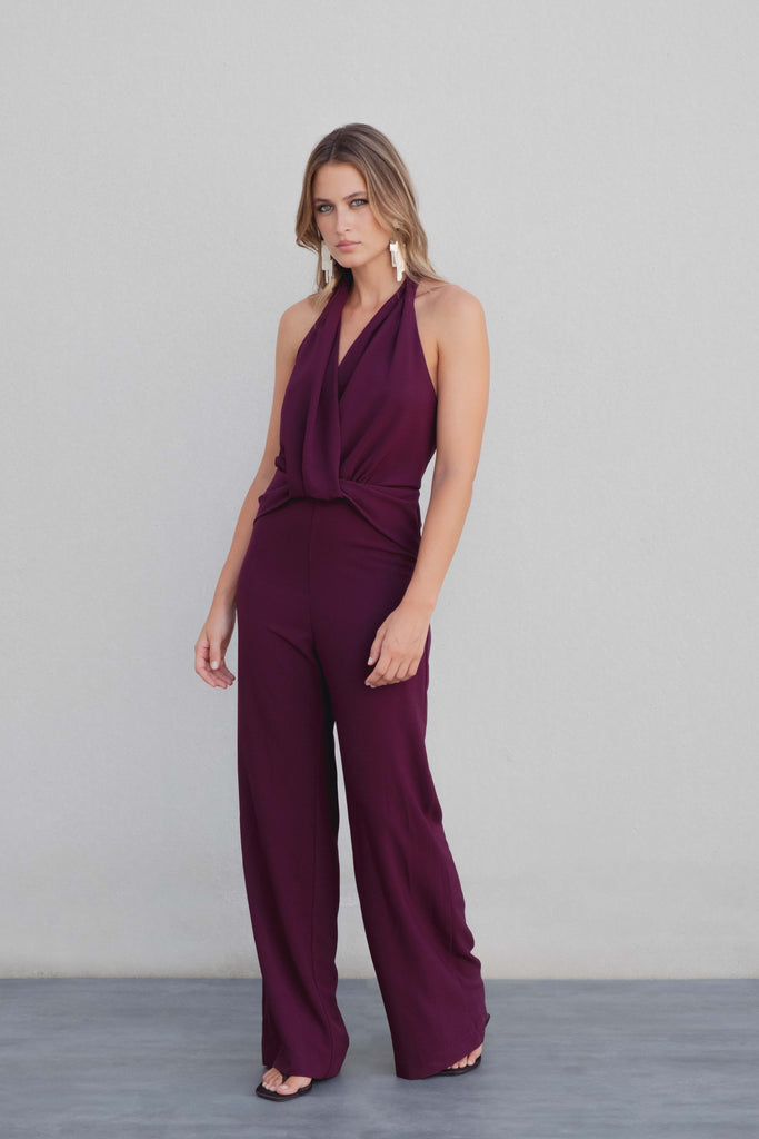 Macacão Halter com Nó