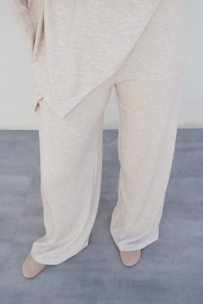 Calça Larga em Malha