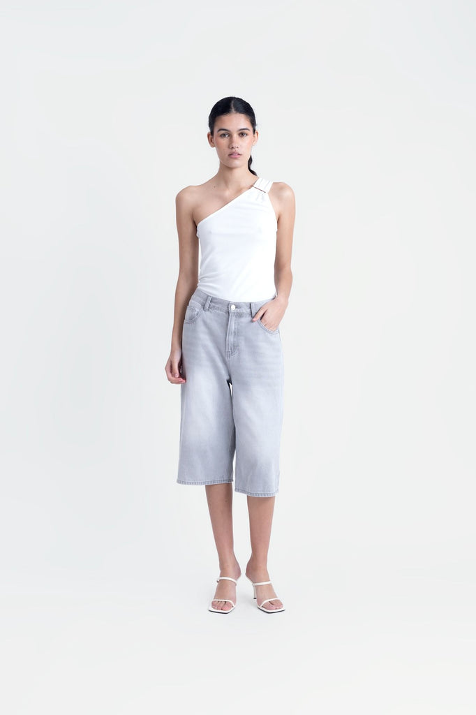 Top Assimétrico de Alça Única