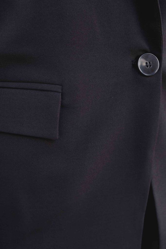 Blazer com Punhos Estampados