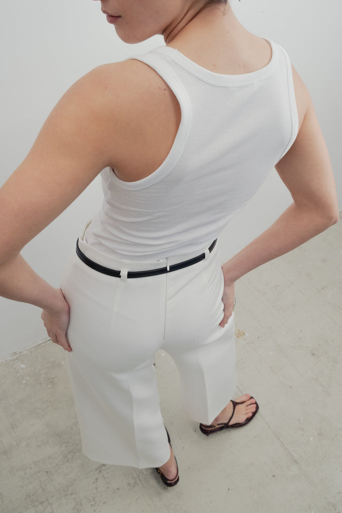 Calça Cintura Alta com Cinto