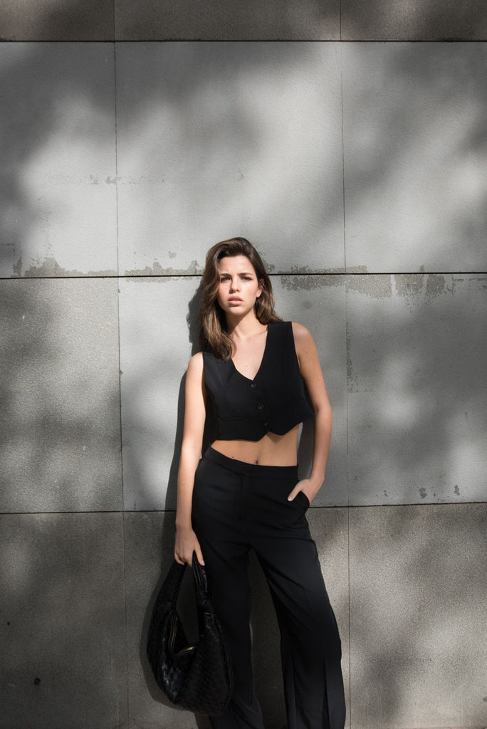 Colete Cropped Essencial