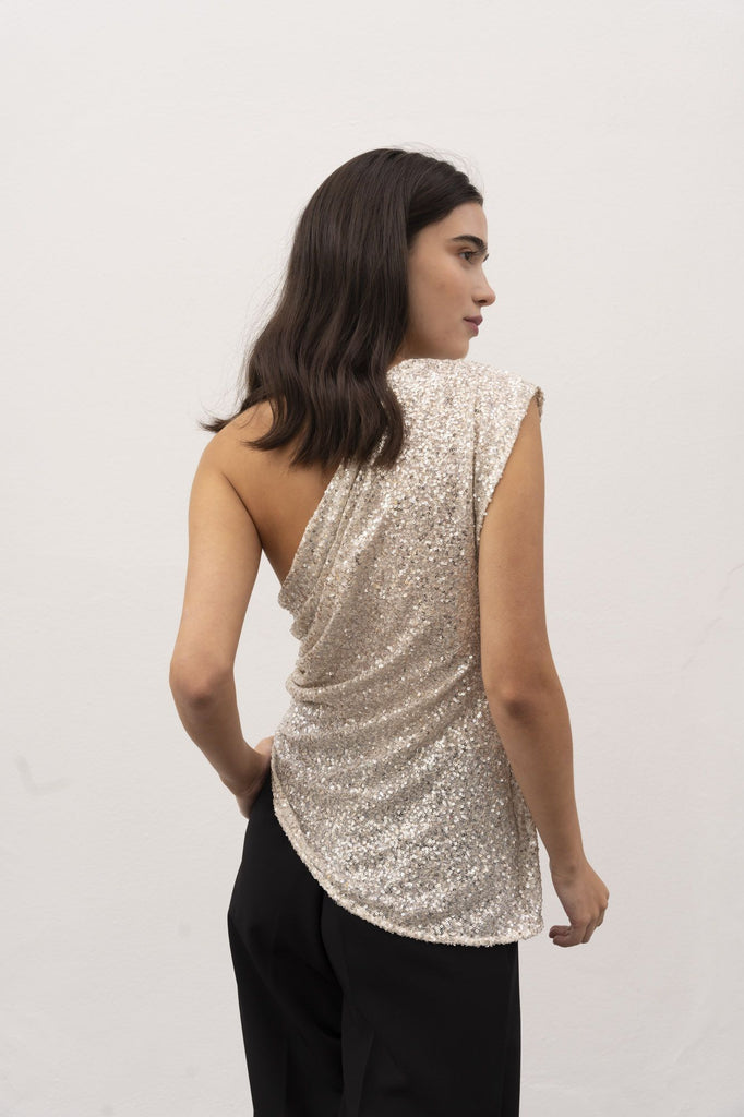 Top Assimétrico Elegante